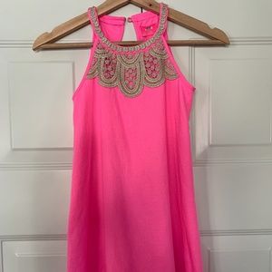 Lilly Pulitzer Pink Pearl Tunic Sz 8